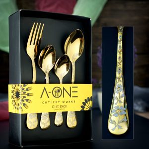 LM1 Mini Gift Pack With Baby spoon By A-one Cutlery