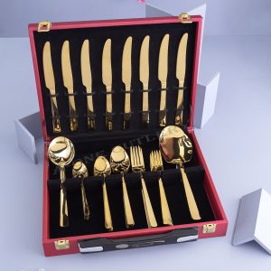 Executive Cutlery Box RP 0 GOLD By A-one Cutlery