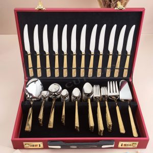 Executive Cutlery Box RP 1 HALF GOLD By A-one Cutlery
