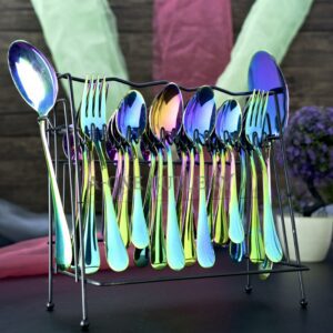 Cutlery Set with Stand MULTI