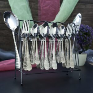 HONEY LASER Cutlery Set with Stand By A-one Cutlery